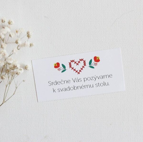Pozvánka ku stolu - ľudová