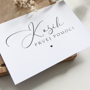 Kartička - Košík prvej pomoci