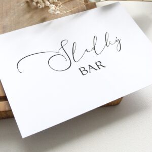 Kartička - Sladký bar
